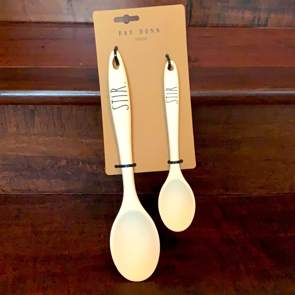 SOLD - Rae Dunn STIR Spoon Set